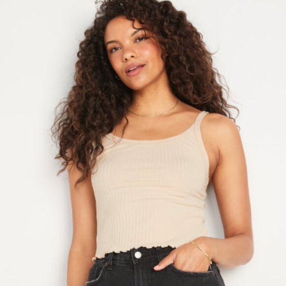 Fitted Ribbed Tank Top - Picture 3 of 3